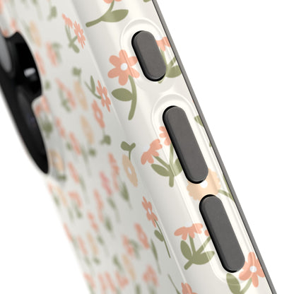 Peach Bloom iPhone Case