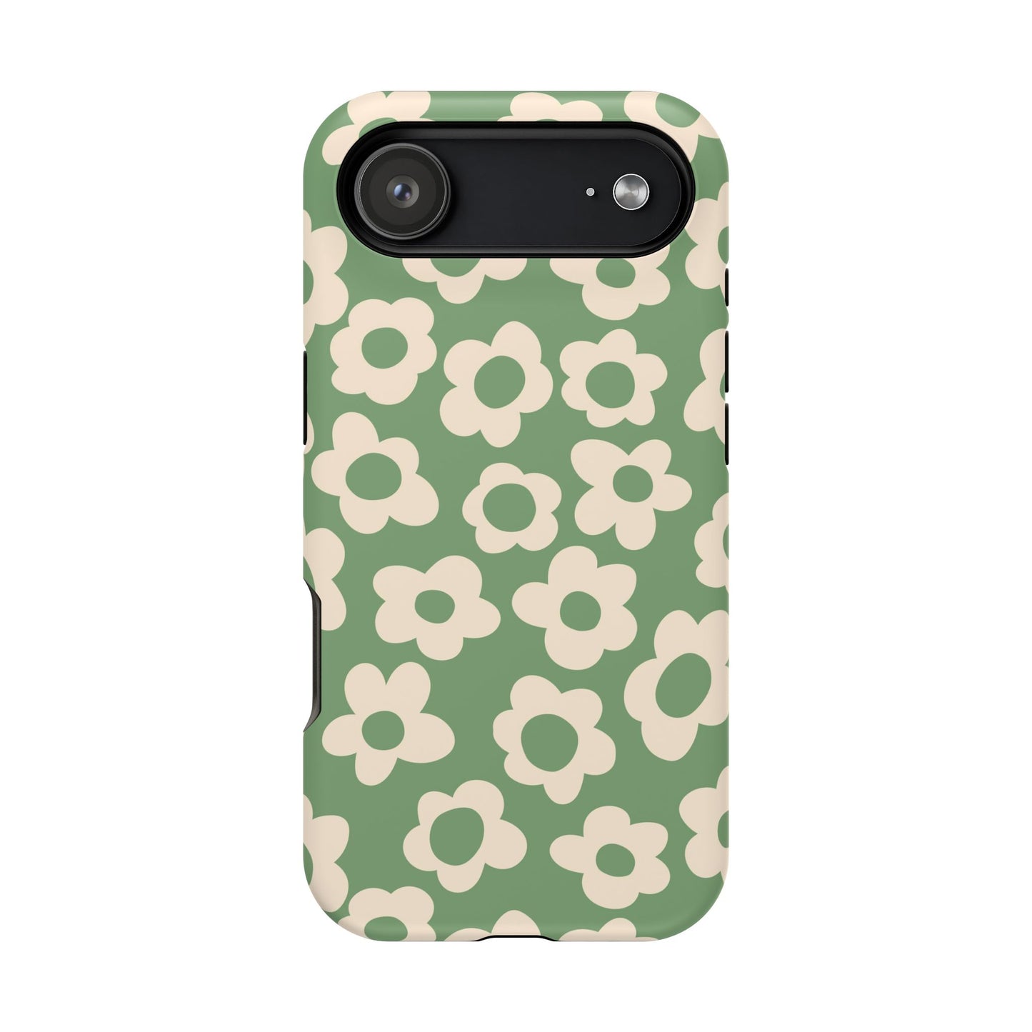 Green Las Flores iPhone Case
