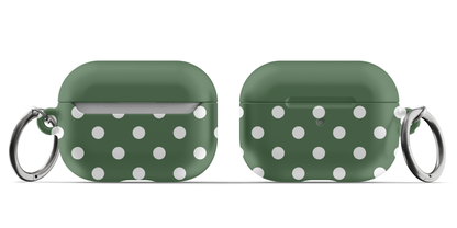 Green Polka Dots AirPods Case