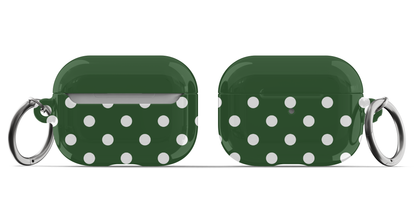 Green Polka Dots AirPods Case