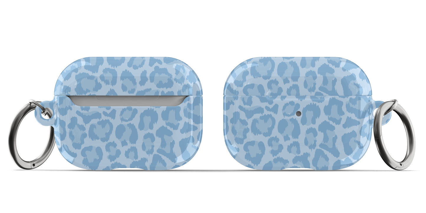 Blue Leopard AirPods Case