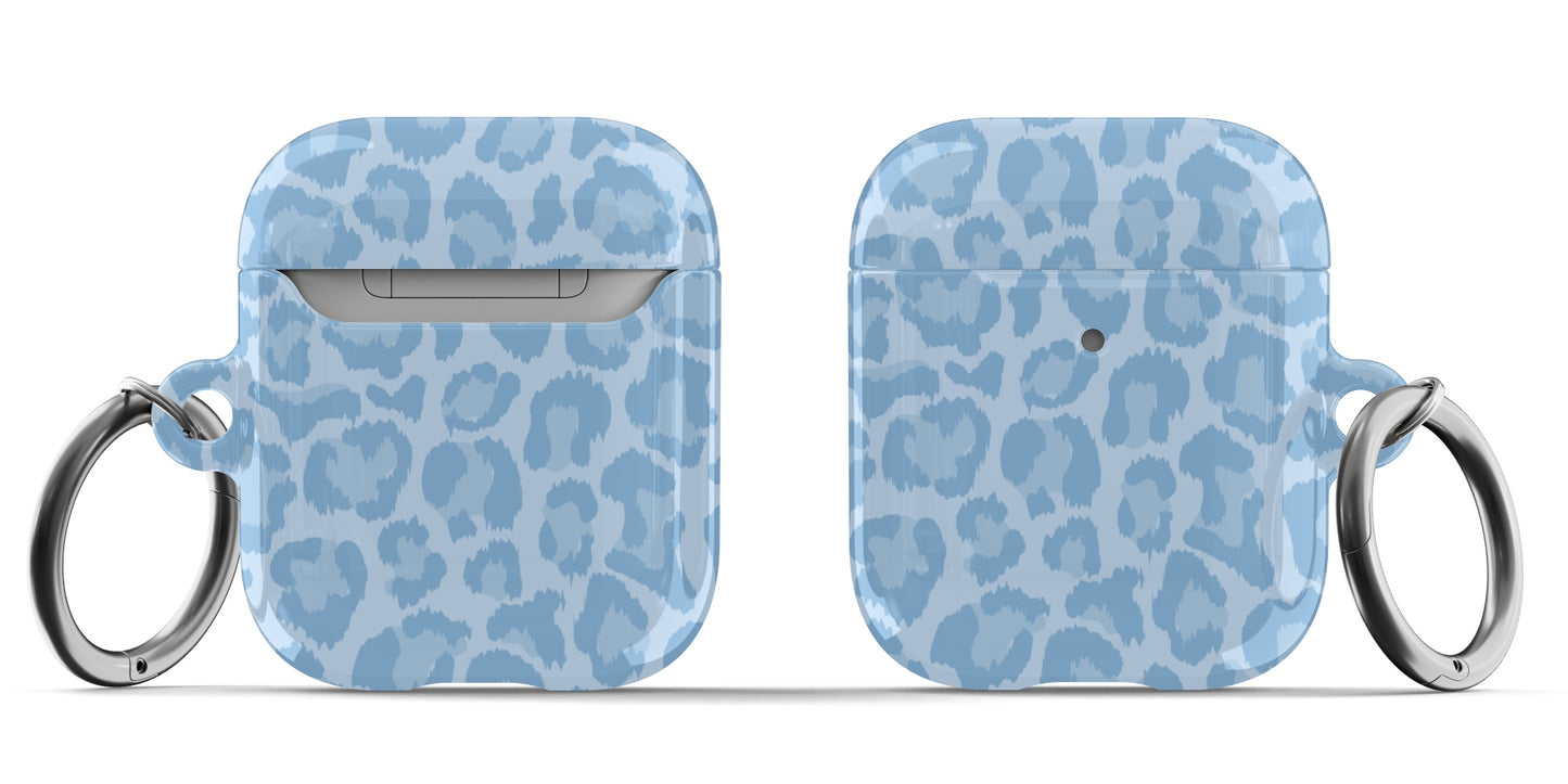 Blue Leopard AirPods Case