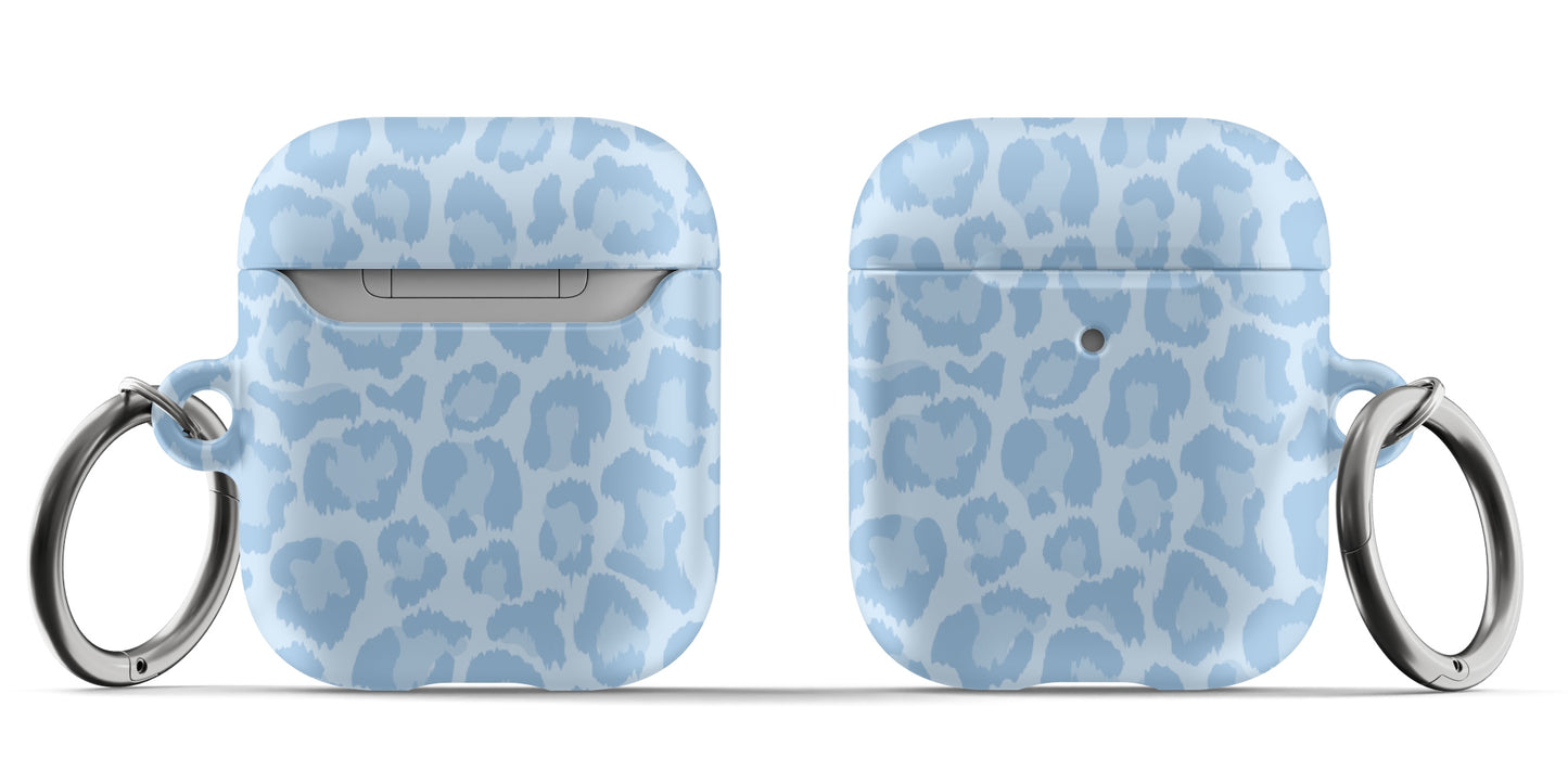 Blue Leopard AirPods Case