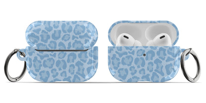 Blue Leopard AirPods Case
