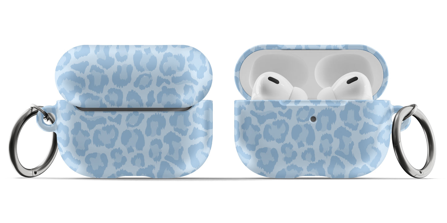 Blue Leopard AirPods Case