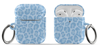 Blue Leopard AirPods Case