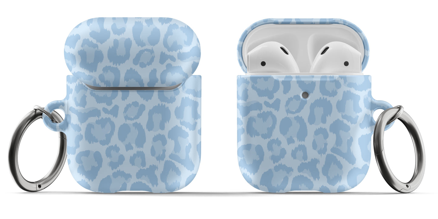 Blue Leopard AirPods Case