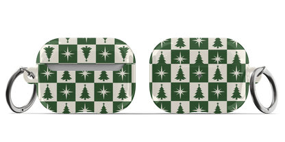 Evergreen Check AirPods Case