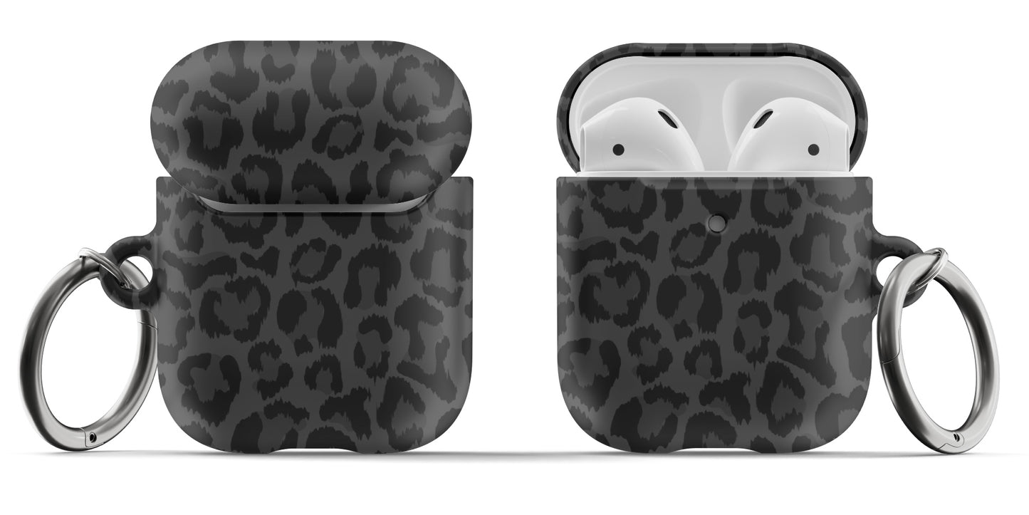 Black Leopard AirPods Case