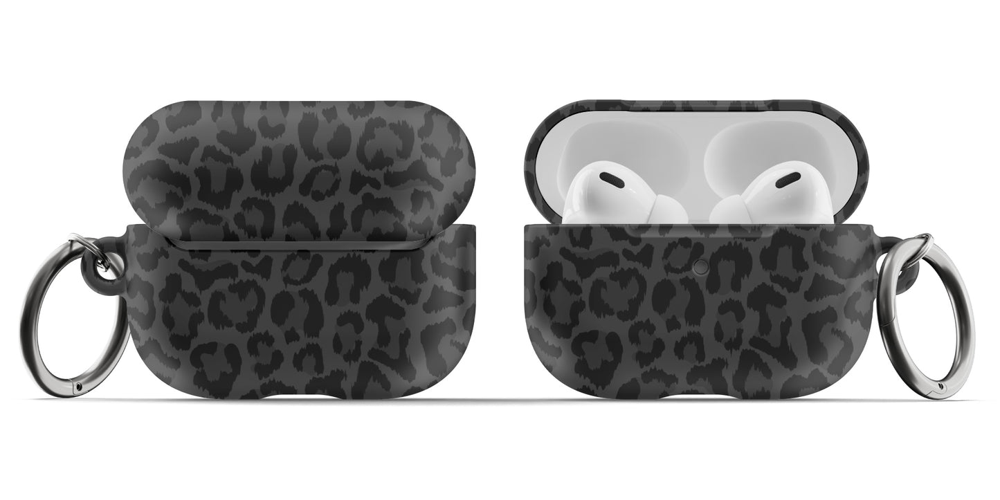 Black Leopard AirPods Case