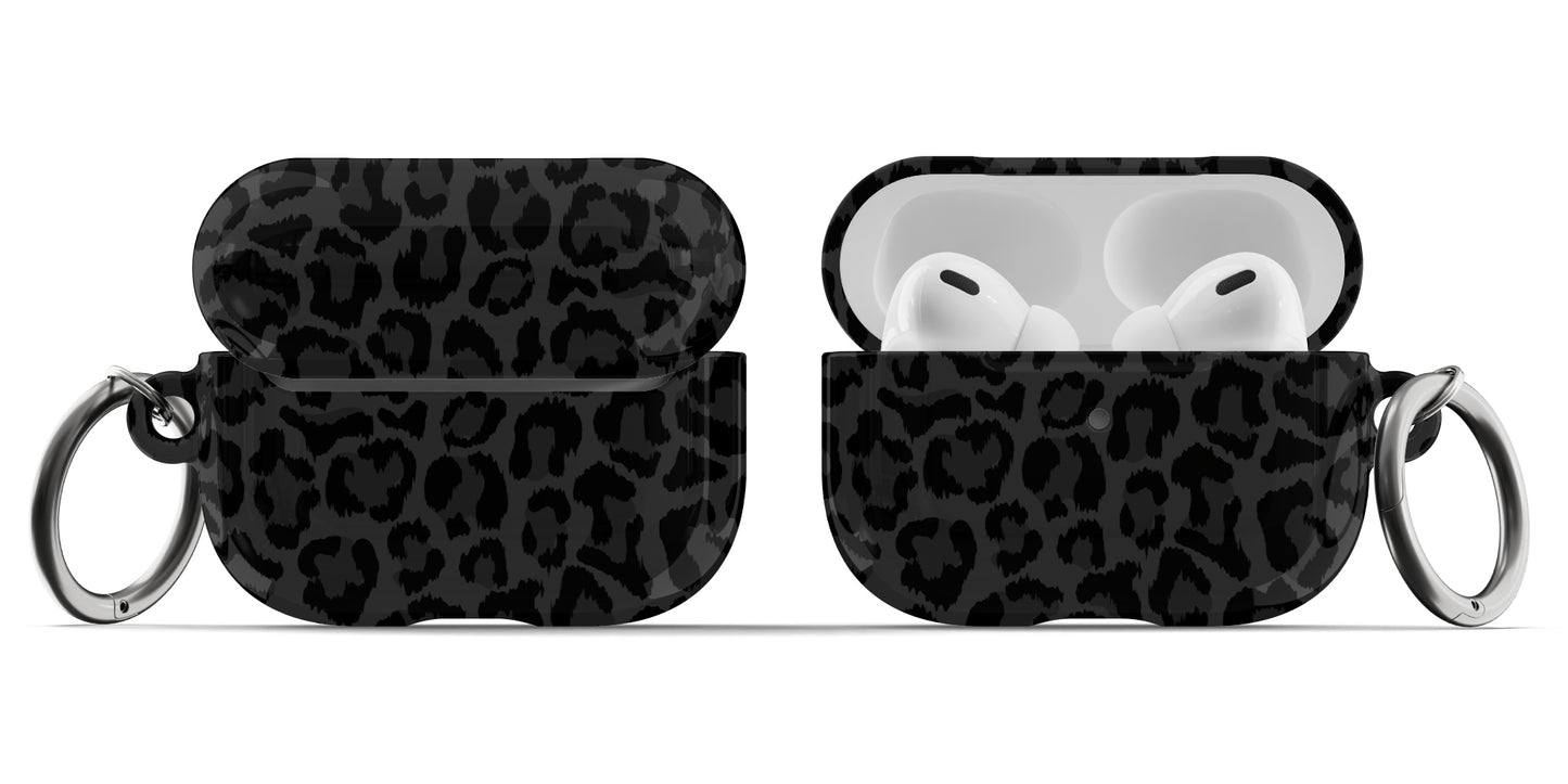 Black Leopard AirPods Case