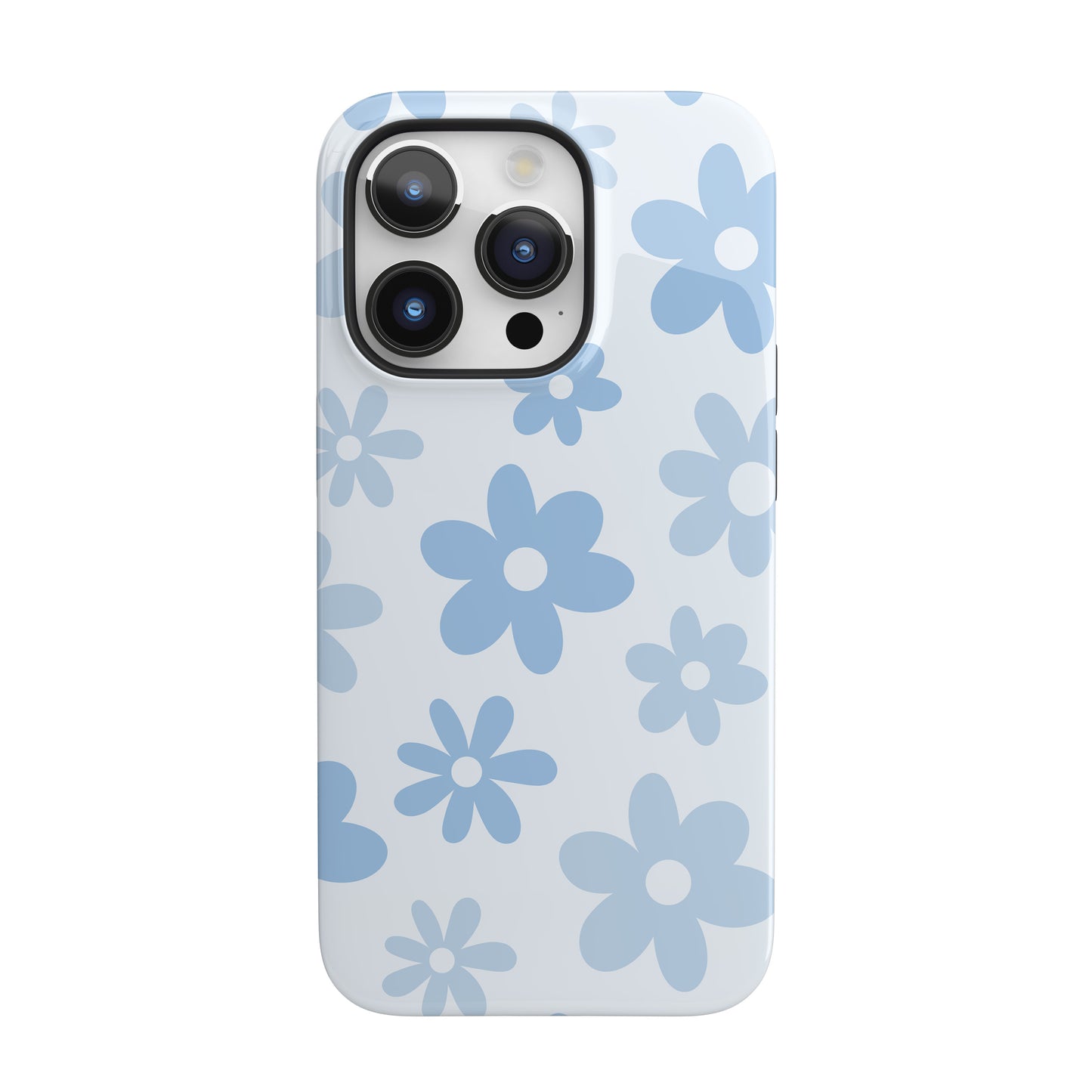 Blue Flower Power iPhone Case