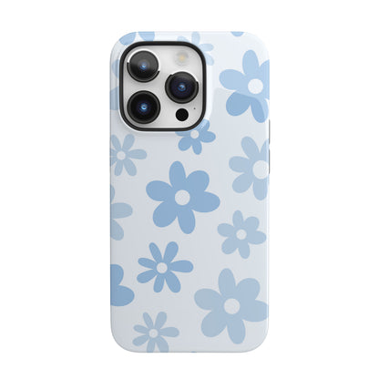 Blue Flower Power iPhone Case