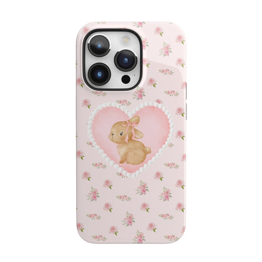 Rosy Bunny iPhone Case