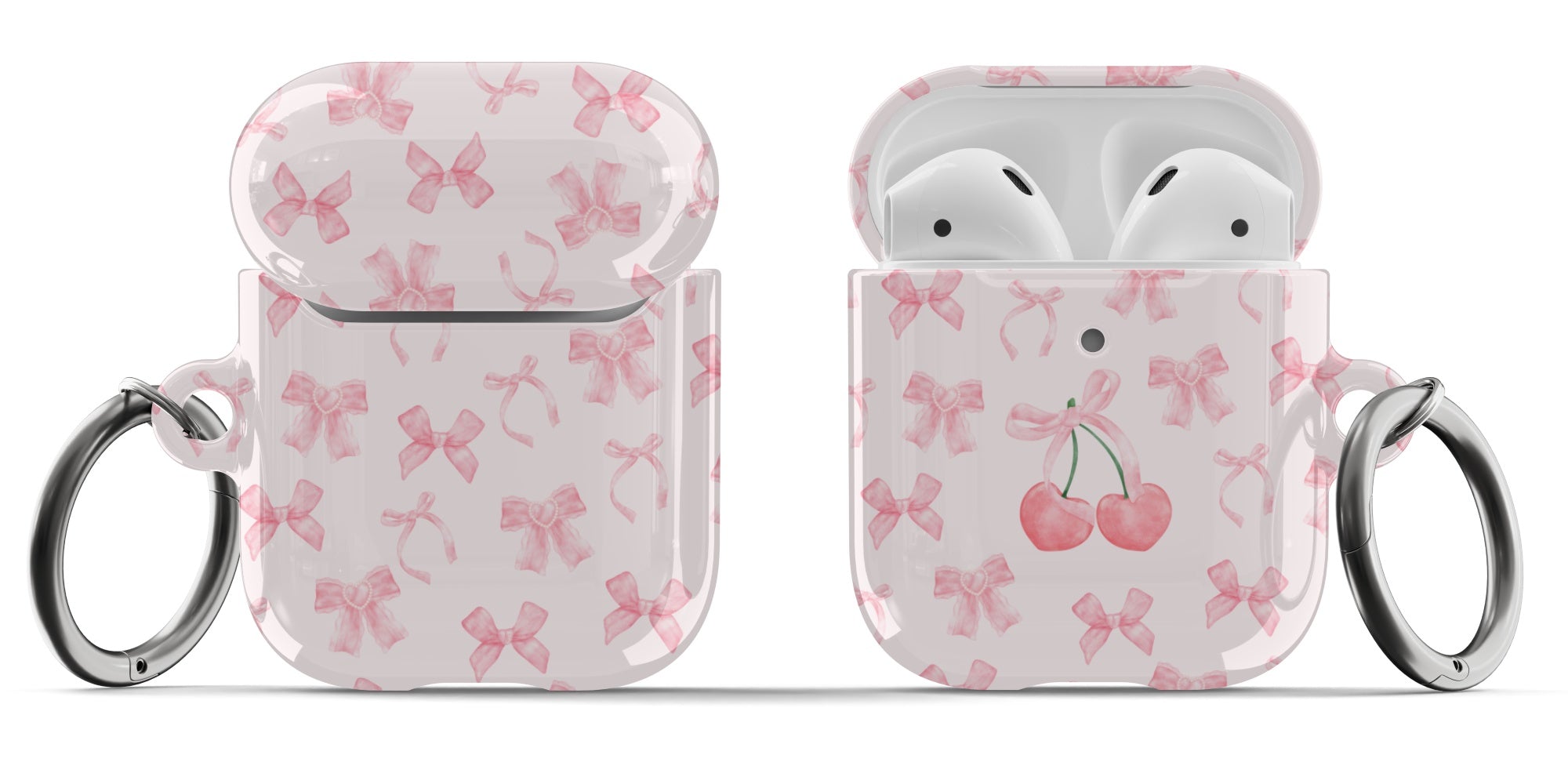 Cherry Bows AirPods Case