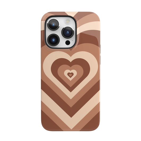 Choco Hearts iPhone Case