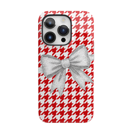 Holiday Bow iPhone Case