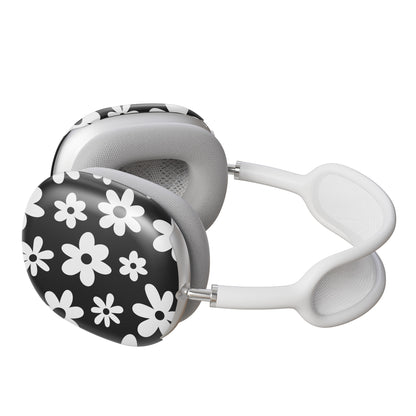 Black Flower Power AirPods Max Case