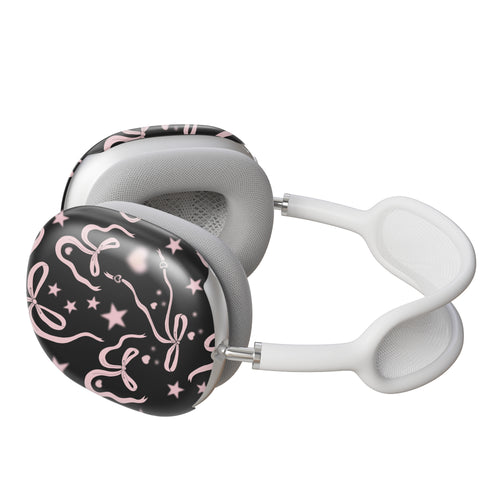Black Cosmic Bows AirPods Max Case
