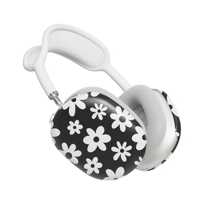 Black Flower Power AirPods Max Case