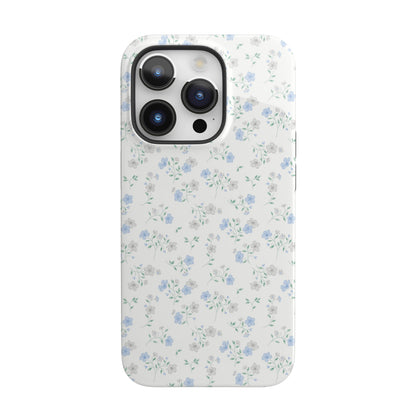 Blue Floral Ditsy iPhone Case