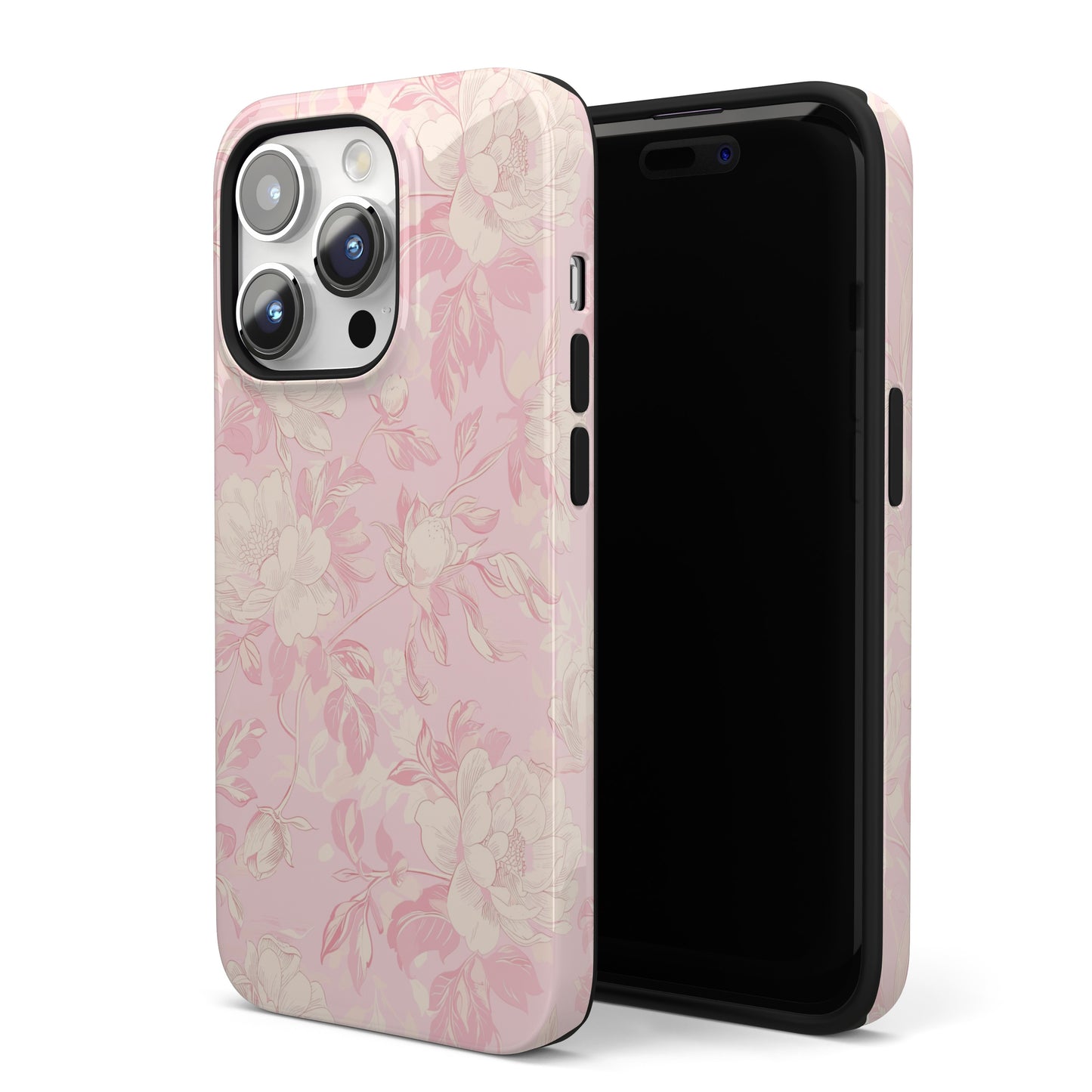 Pretty Pink Toile iPhone Case