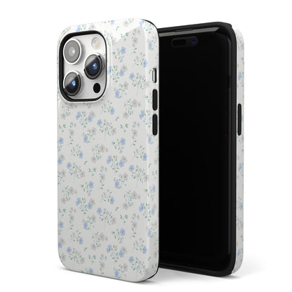Blue Floral Ditsy iPhone Case