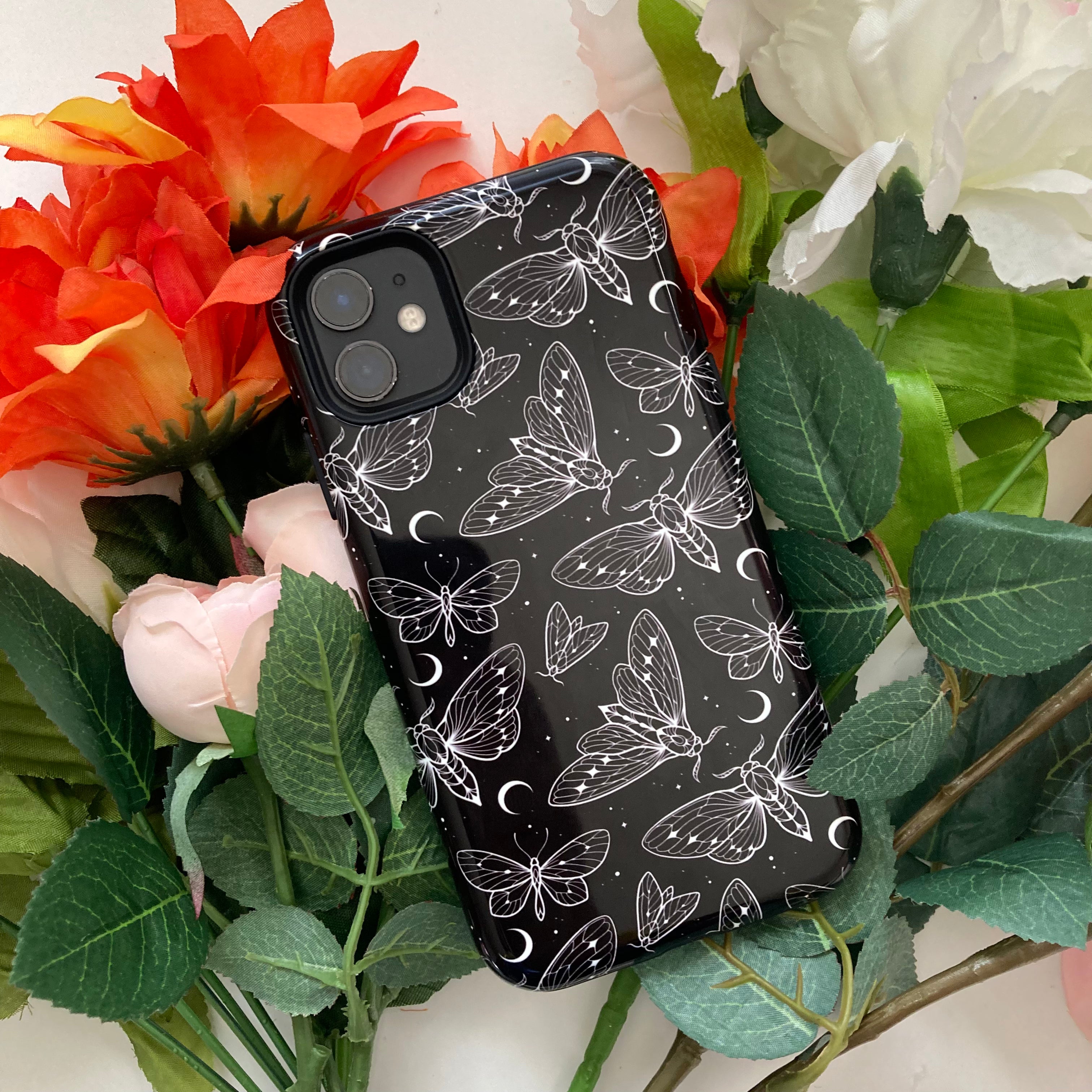 Moon Moth iPhone Case
