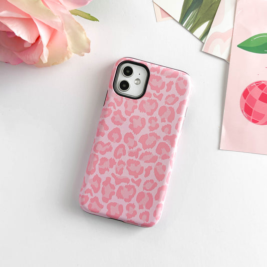 Pink Leopard iPhone Case