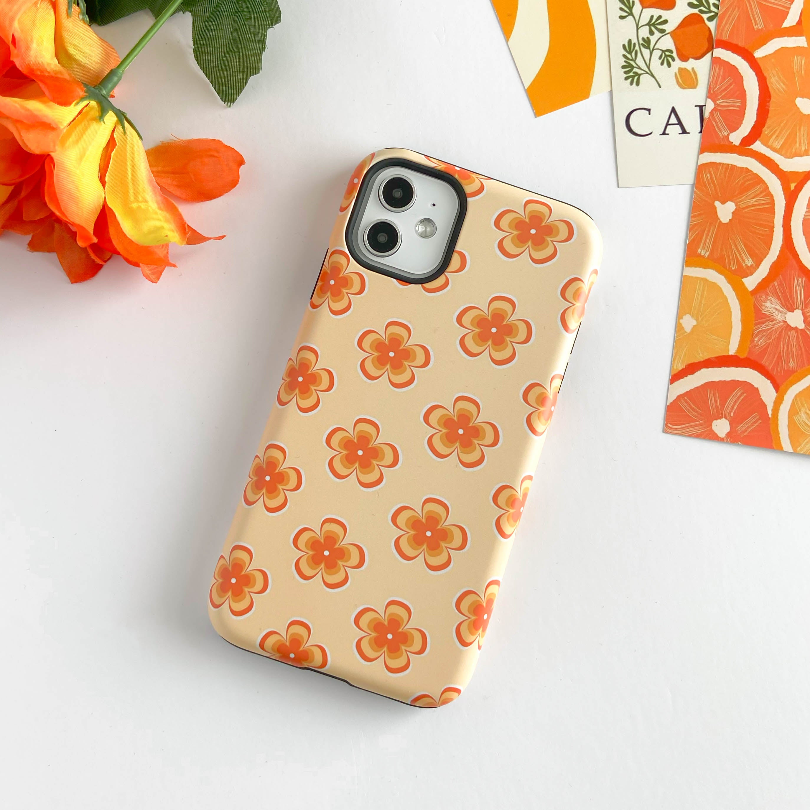 Sunset Bloom iPhone Case
