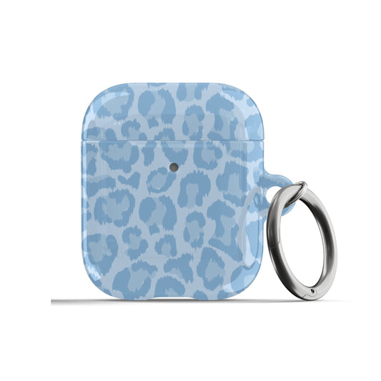 Blue Leopard AirPods Case