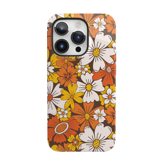 Retro Bloom iPhone Case