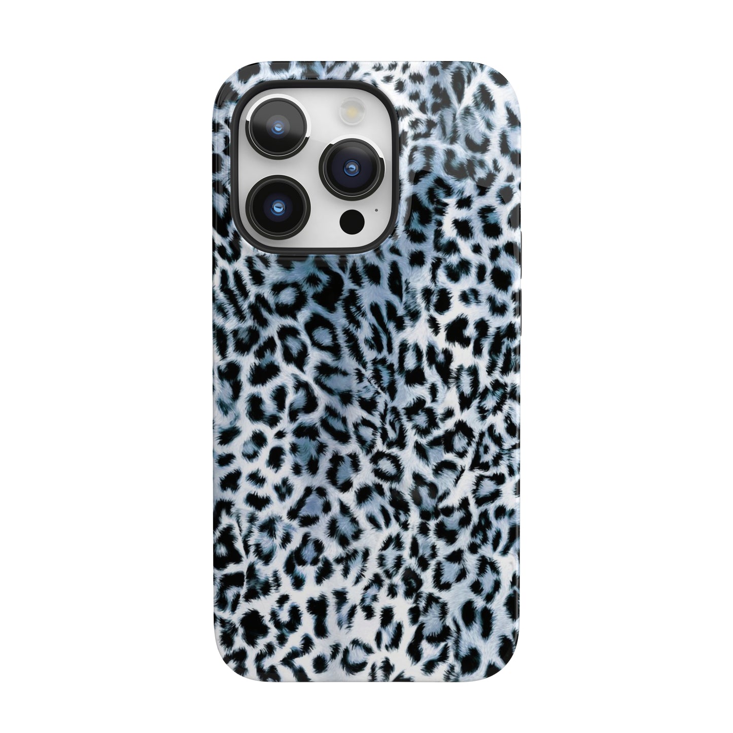 Sapphire Leopard iPhone Case