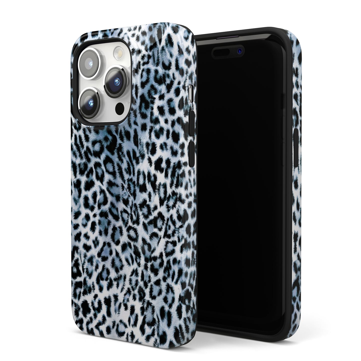 Sapphire Leopard iPhone Case