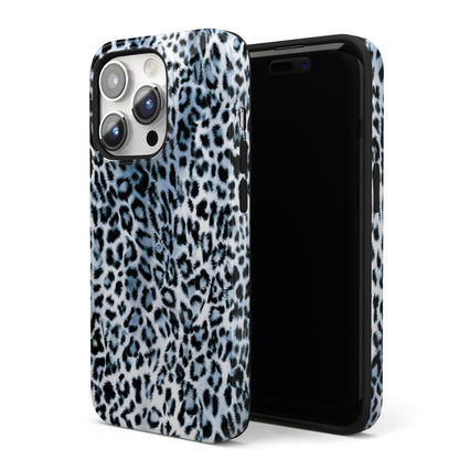 Sapphire Leopard iPhone Case