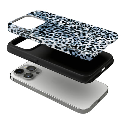 Sapphire Leopard iPhone Case