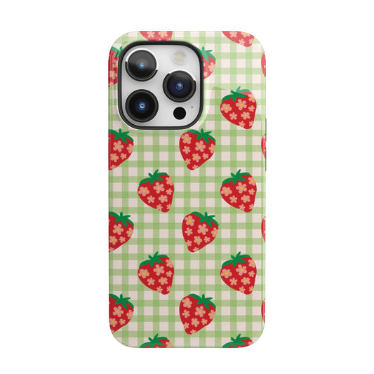 Strawberry Picnic iPhone Case