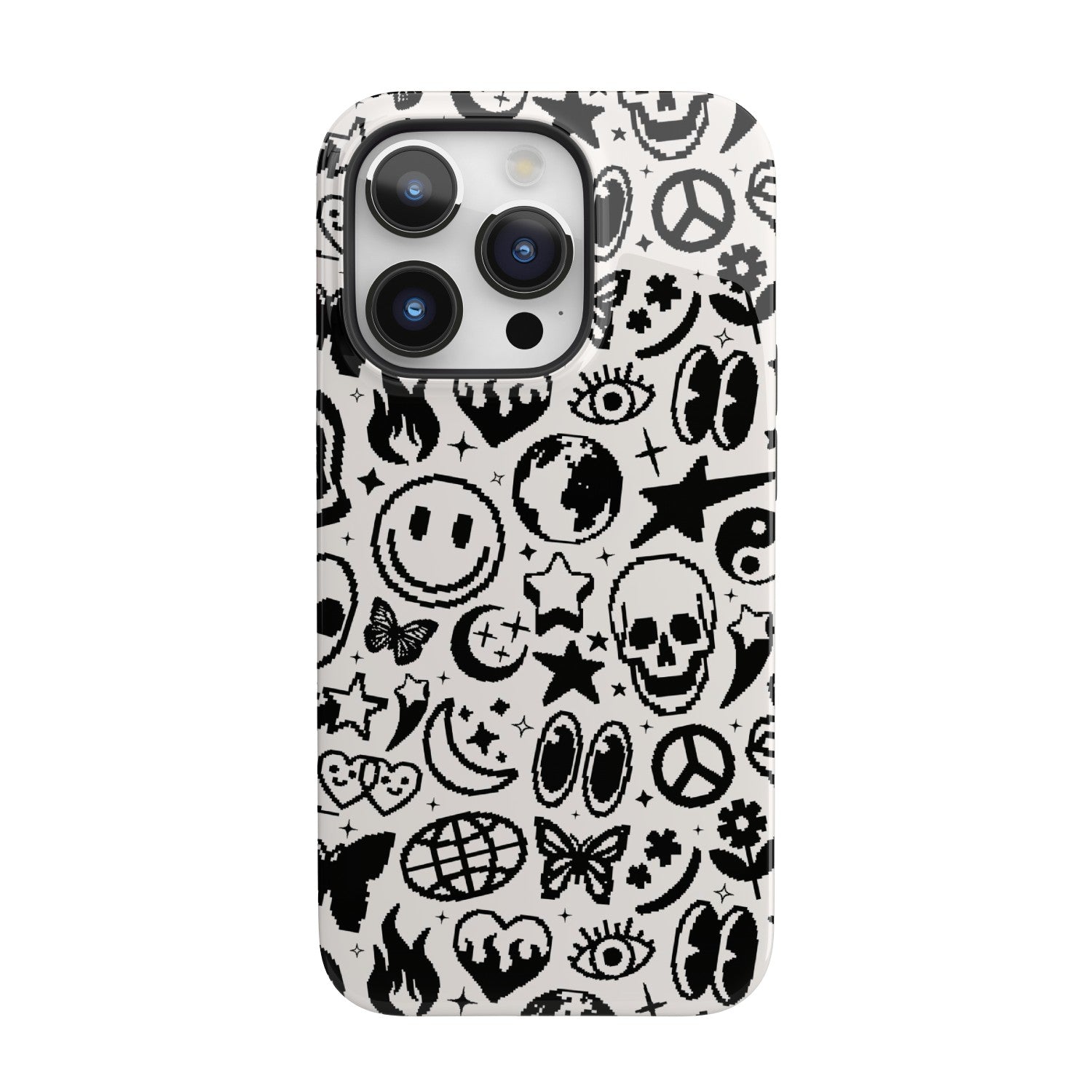 Pixel Vibes iPhone Case