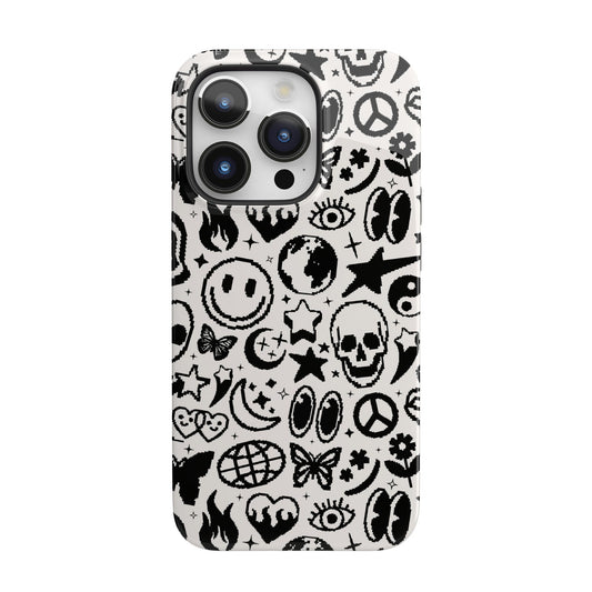 Pixel Vibes iPhone Case