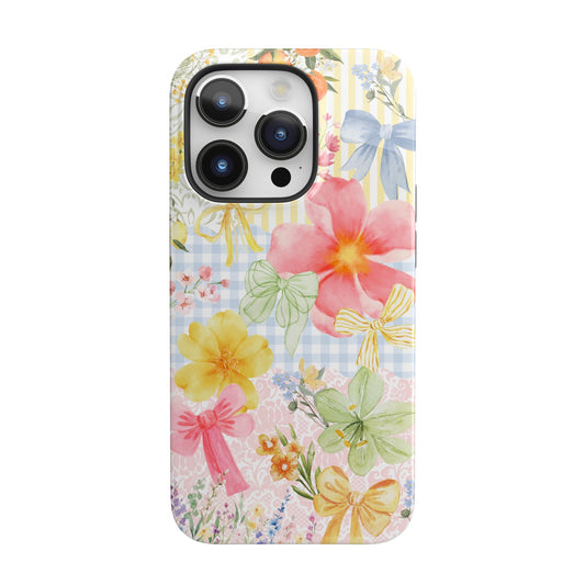 Garden Party Collage iPhone Case
