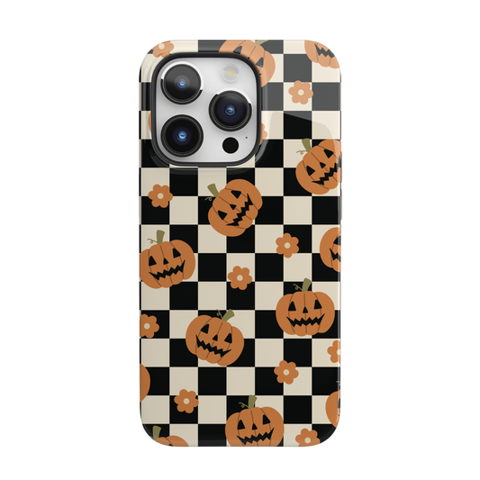Retro Pumpkins iPhone Case
