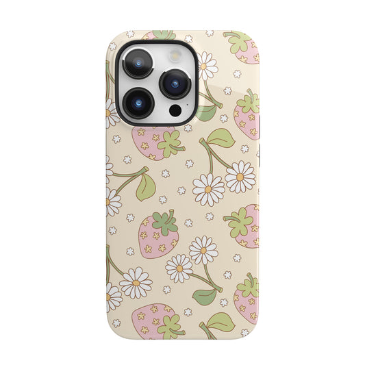 Strawberry Cream iPhone Case