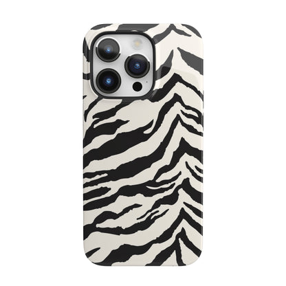 Vanilla Zebra iPhone Case