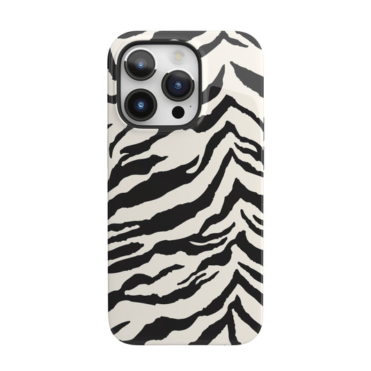 Vanilla Zebra iPhone Case