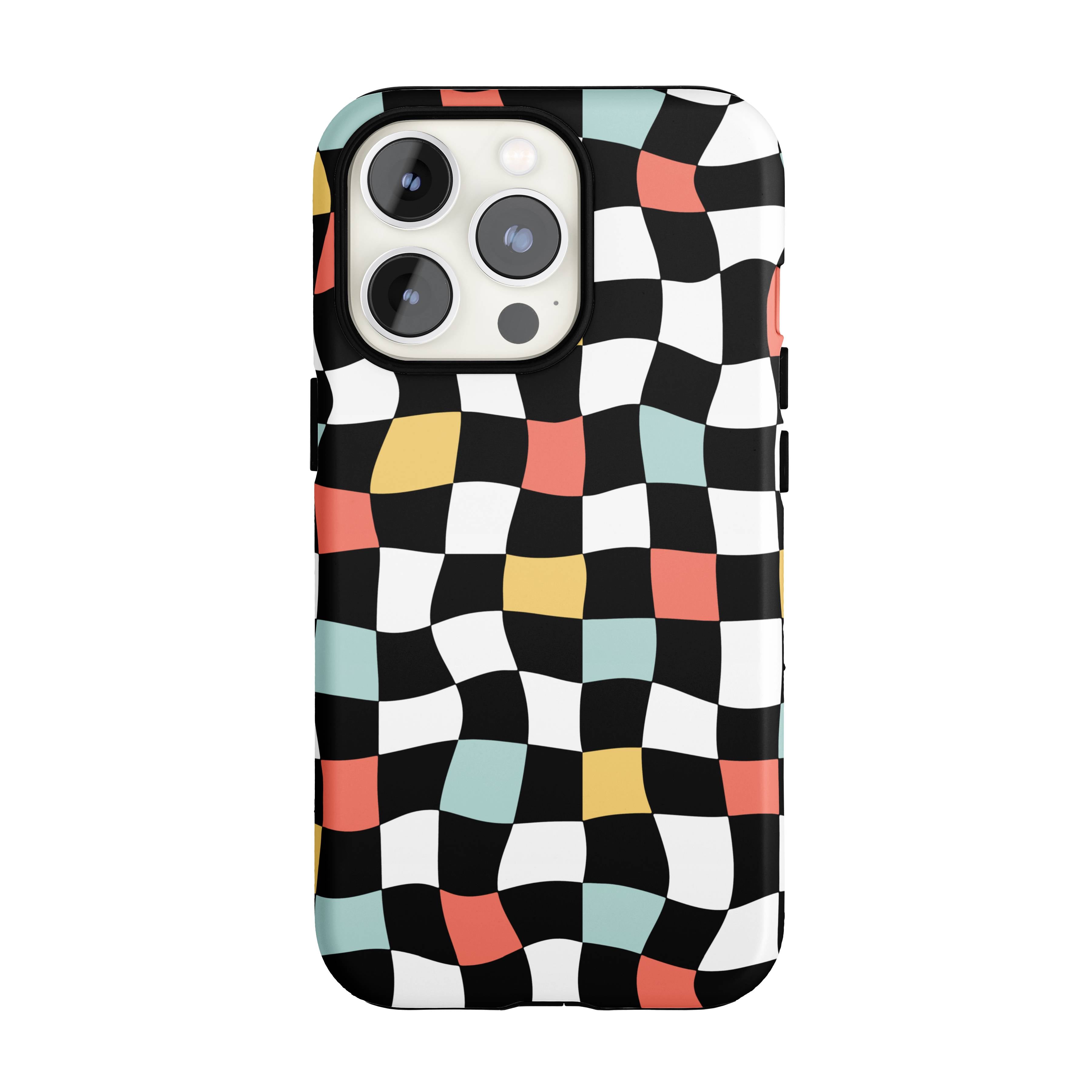 Retro Check iPhone Case