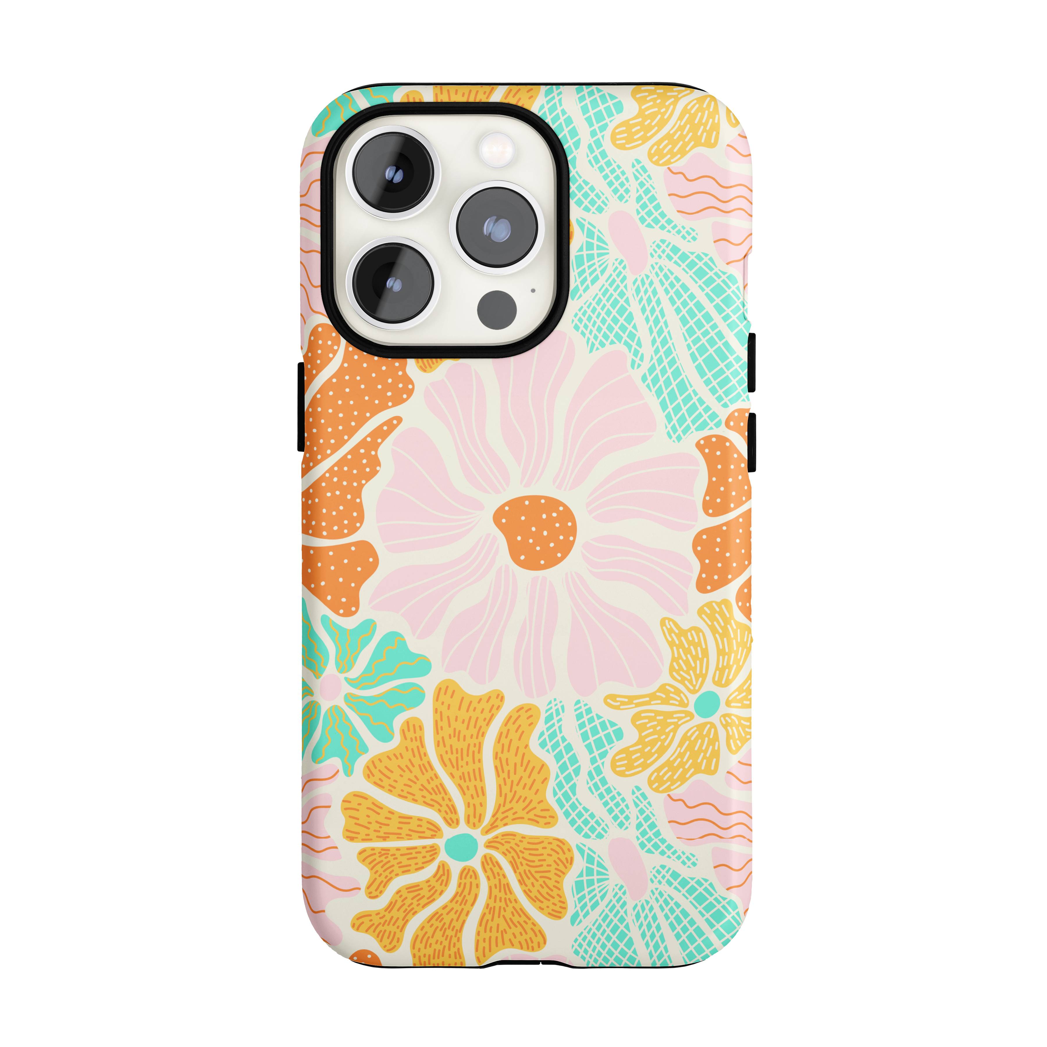 Neon Garden iPhone Case