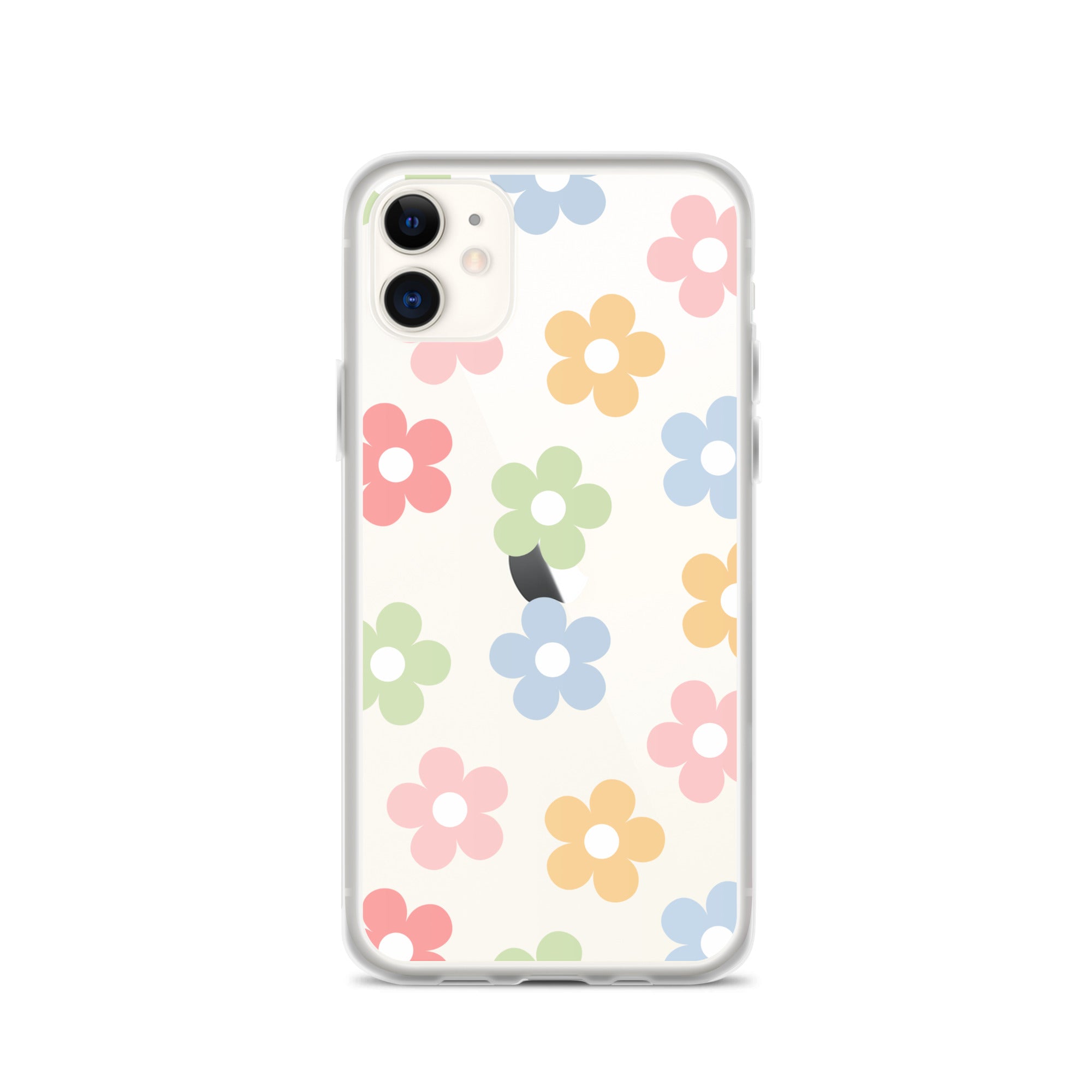 Pastel Garden Clear iPhone Case
