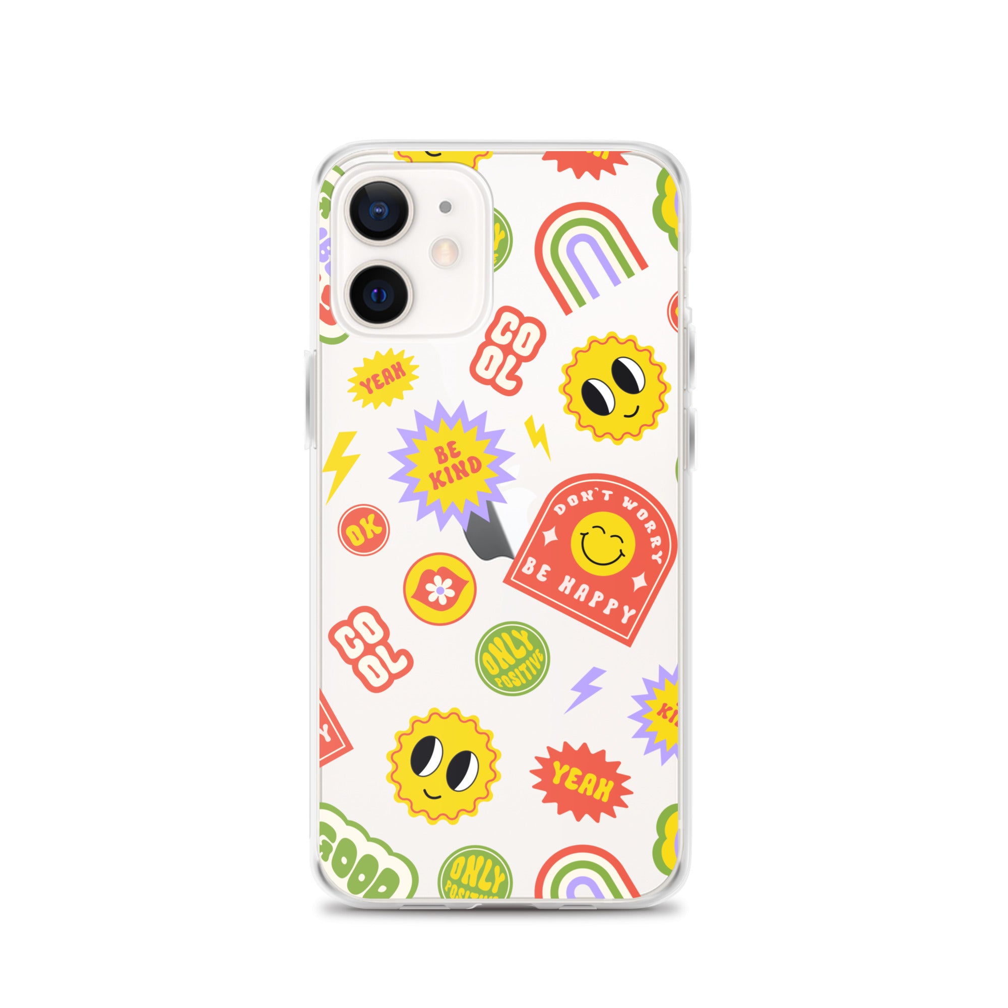 Good Vibes Clear iPhone Case iPhone 12