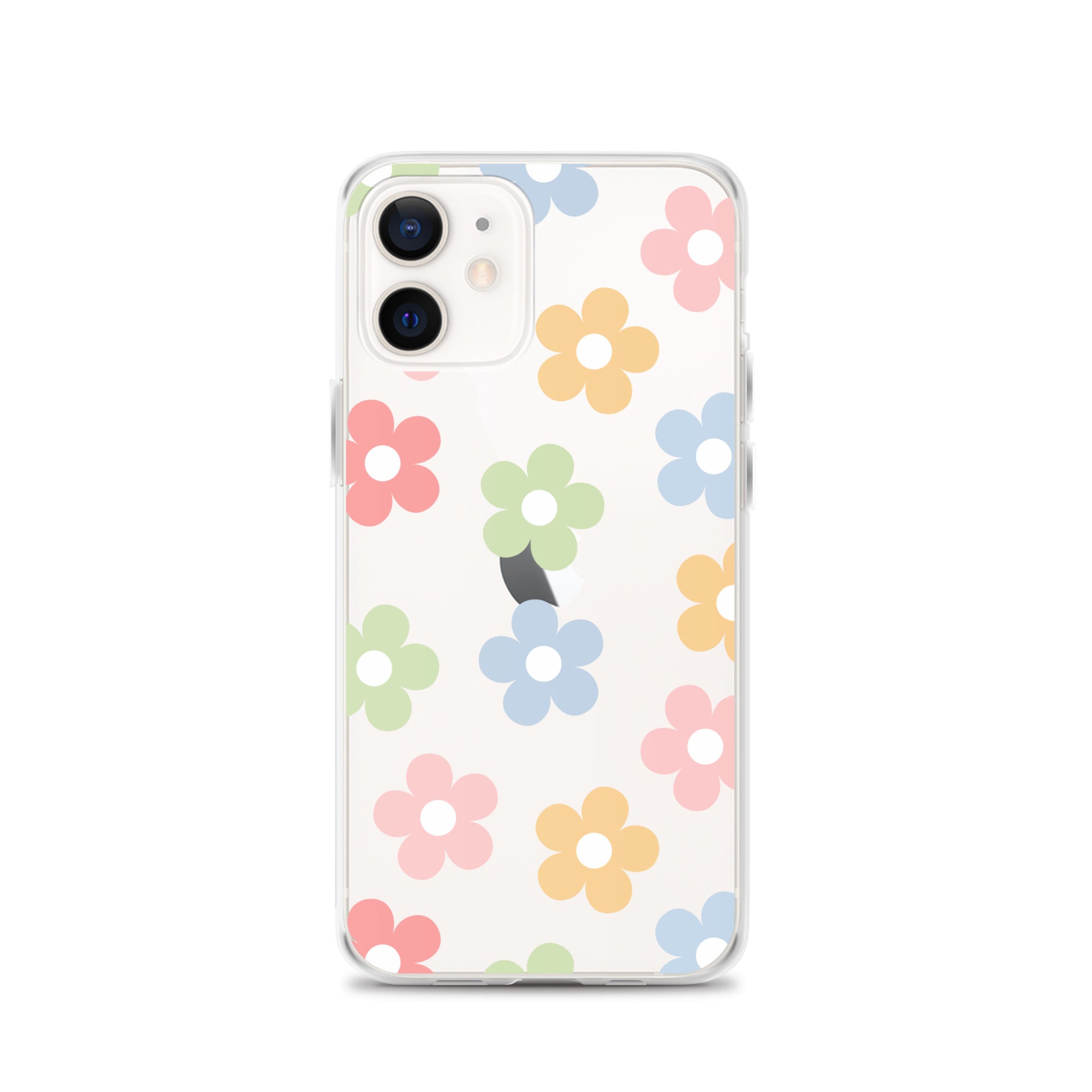 Pastel Garden Clear iPhone Case