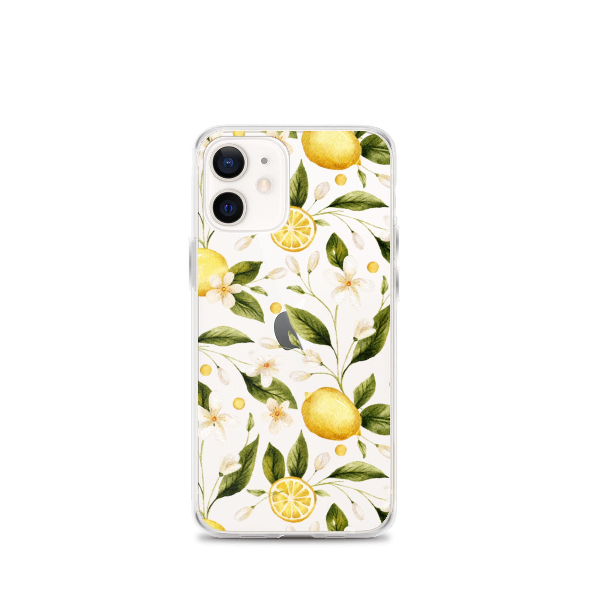 Lemon Garden Clear iPhone Case iPhone 12 mini